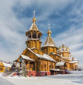 Храм во имя cвятого великомученика и Победоносца Георгия. Фотограф Игорь Сарапулов