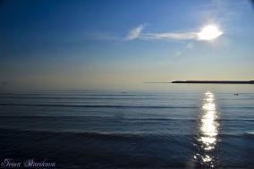 А море цвета голубого... Вид на Финский залив