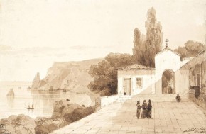 Вид Георгиевского монастыря близ Севастополя