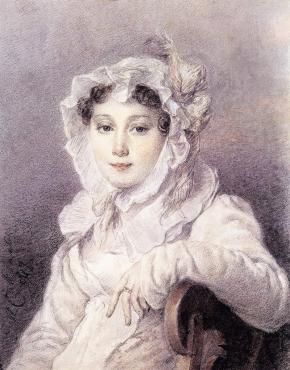 Portrait of Countess Elisabeth-Therese Razumovskaya