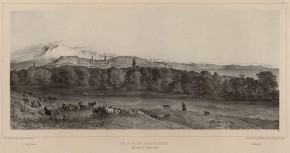 Вид Алушты. (1837 г.) «Vue du village tatar d Alouchta»
