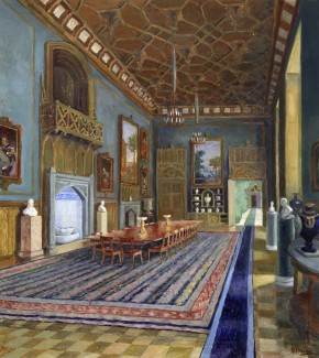 Интерьер Алупкинского дворца. Большой зал