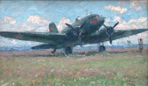 Самолет - подарок Герою Советского Союза Ф.Н.Орлову, построенный на средства А.М.Сарскова