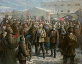 Освобождение политзаключенных из Омской тюрьмы 19 ноября 1919 г. 