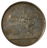 Медаль на посещение Петром I Парижского монетного двора в 1717 году