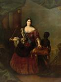 Portrait of Catherine I with a Little Negro Boy