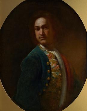 Portrait of a Young Man in a Green Coat