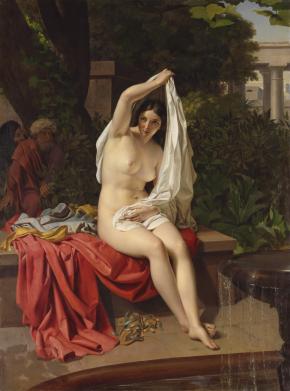 Susanna Caught by the Elders in her Bath
