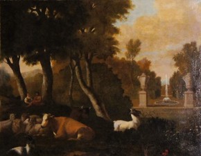 Картина «Пейзаж со стадом»