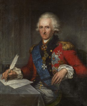 Портрет главного директора водных коммуникаций графа Якова Ефимовича Сиверса (1731-1808)
