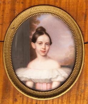 Портрет великой княжны Александры Hиколаевны (1825-1844), дочери императора Hиколая  I