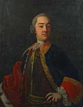 Portrait of the Horse Guards Officer Prince Ivan Lobanov-Rostovsky