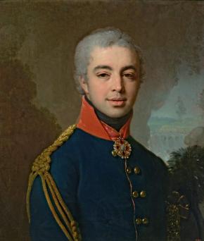 Portrait of Mikhail Trakhimovsky, Military Councillor and Godfather of Nikolai Gogol