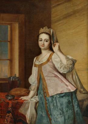 Portrait of Agatha Levitskaya, the Artist’s Daughter