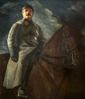 М. В. Фрунзе на коне