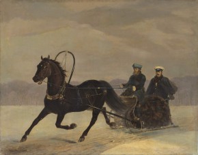 Alexander II in a Sledge