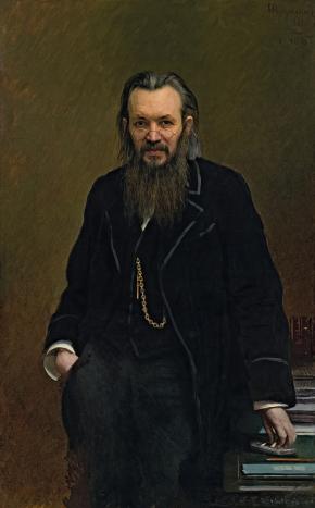 Портрет писателя и публициста А. С. Суворина