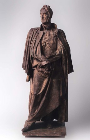 Уменьшенная модель фигуры для памятника М. С. Воронцову в Тифлисе
