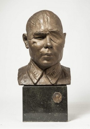 Портрет Героя Советского Союза полковника Б.А.Юсупова