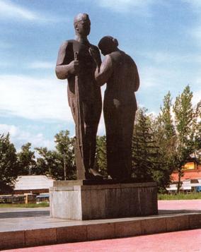 Миронов П.Л. Скульптура «Прощание». 1971-1975