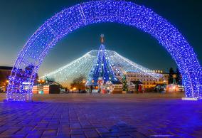 Новогодняя ёлка на Соборной площади. Фотограф Игорь Сарапулов