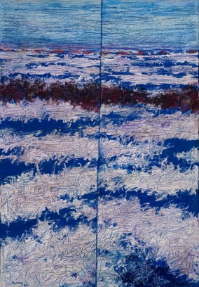 И. Вулох «Синий пейзаж» 1966