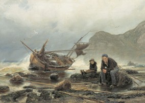 Савицкий К.А. "Море в Нормандии" 1875 (собрание ГМИИ РТ)