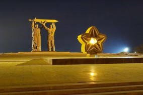 Монумент "Тыл - фронту". г. Магнитогорск