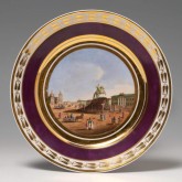 Тарелка с видом Сенатской площади