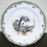 Тарелка из «охотничьего» сервиза