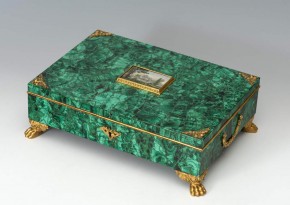 Шкатулка с видом дворца на Елагином острове