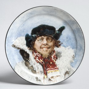 Ivan the fool. Decorative plate