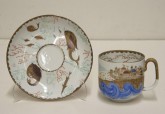 Чашка с блюдцем из сервиза «Садко богатый гость»