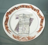 Тарелка «Кто работает, тот и ест»