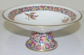 Вазочка из сервиза «Золотые бабочки»