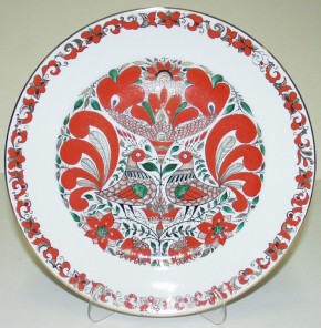 Тарелка «Птицы на ветках»