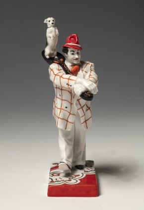 Клоун Борис Вяткин с Манюней