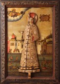 Икона с рельефным изображением царевича Дмитрия