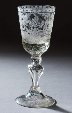 Бокал с портретом императрицы Екатерины II