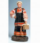 Tula Woman. Statuette. Peoples of Russia Series