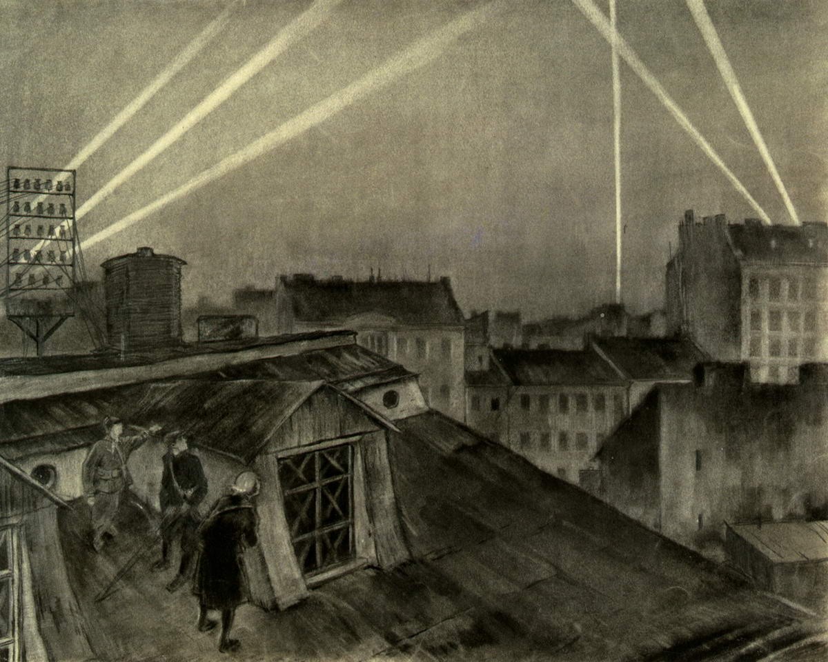 Воздушная тревога, Eugene Belukha, 1942
