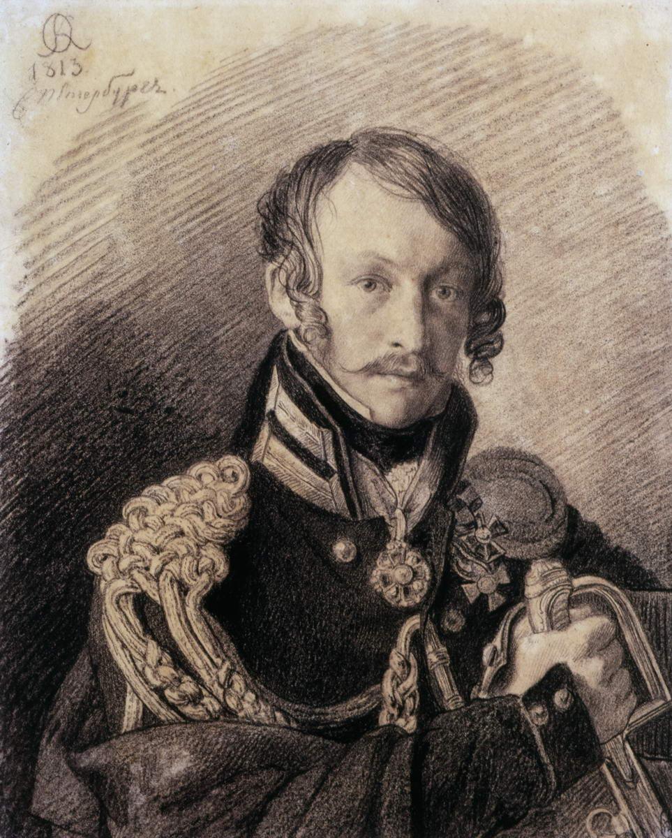 Портрет А. П. Ланского, Orest Kiprensky, 1813