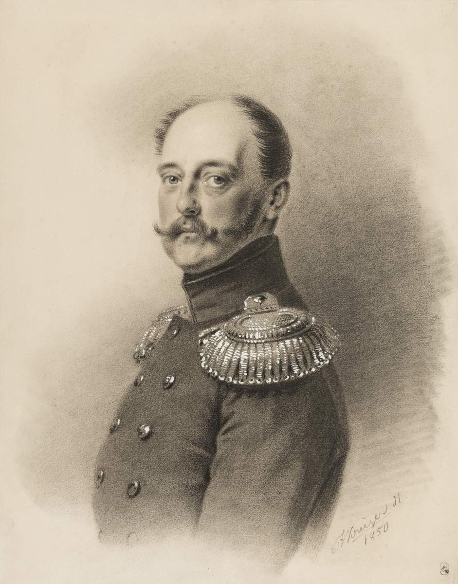 Портрет Николая I, Franz Krüger, 1850