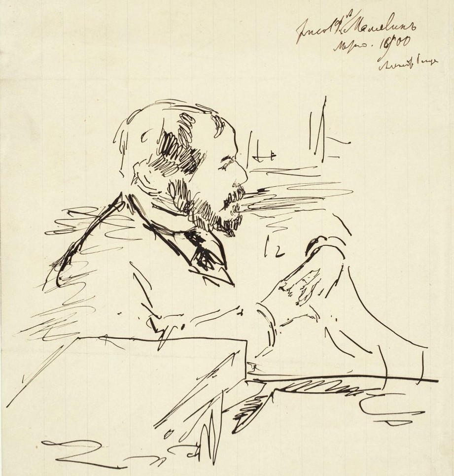 А. Н. Бенуа, Filipp Malyavin, 1900