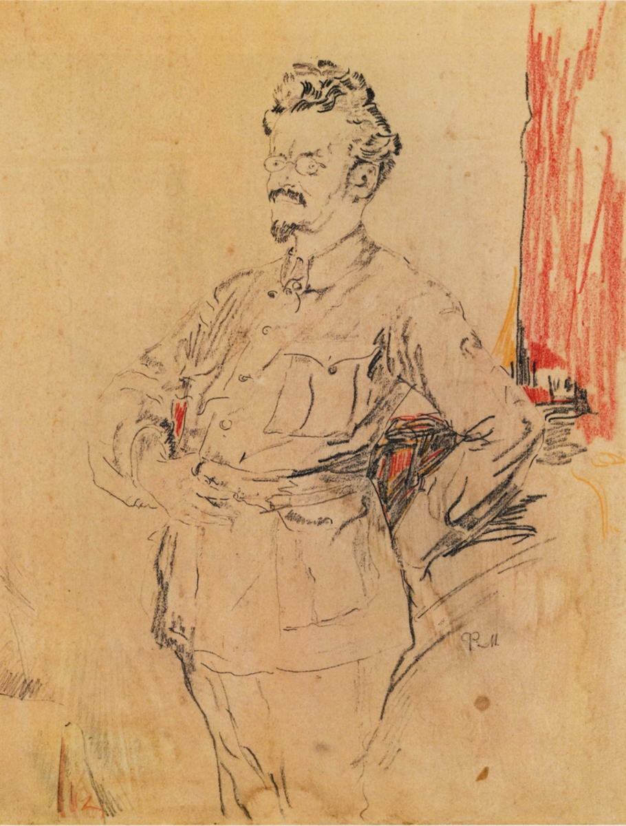 Л. Д. Троцкий, Filipp Malyavin, 1920
