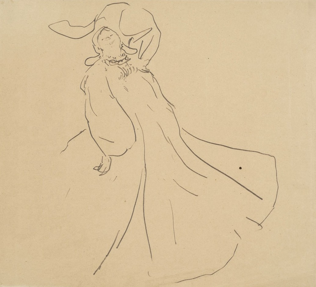 Пляшущая баба, Filipp Malyavin, first half of the 1900s