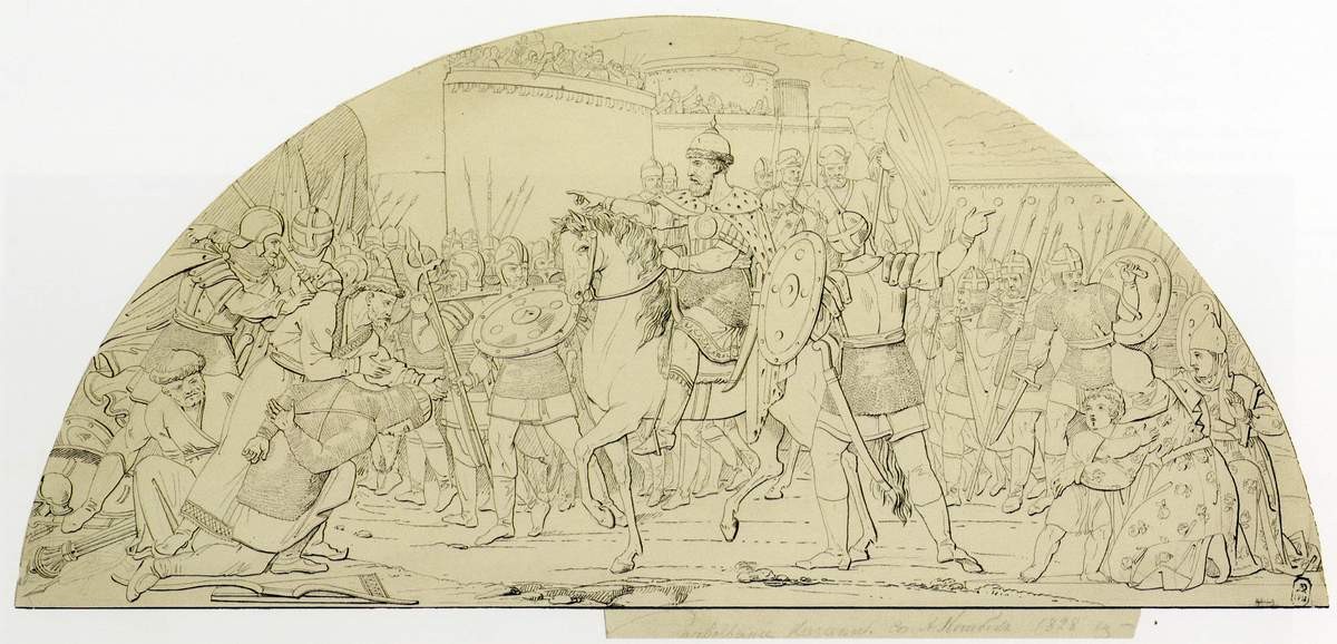 Завоевание Казани, Alexander von Nothbeck, 1828