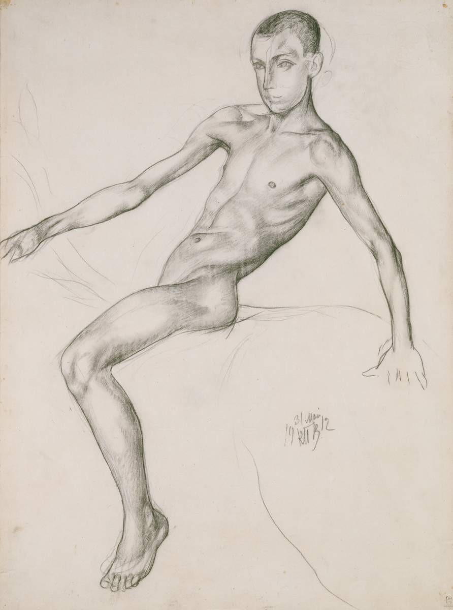 Мальчик-всадник, Kuzma Petrov-Vodkin, 1912