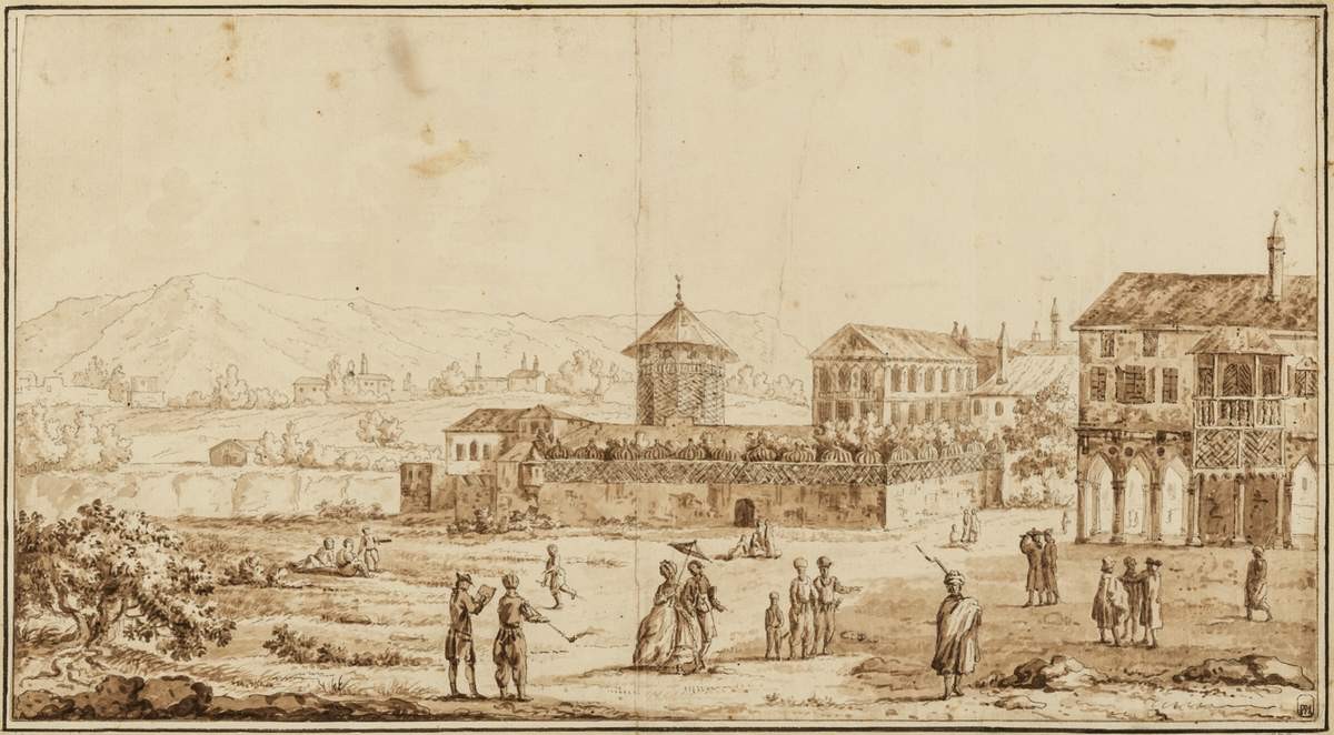 Дворец в Бахчисарае, Vasilij Petrovich Petrov, 1790–1796
