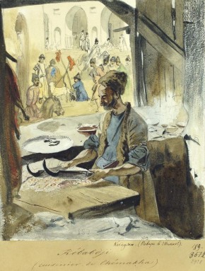 Кебабджи, повар в Шемахе